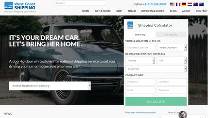 West Coast Shipping