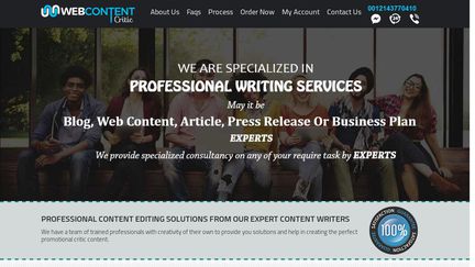 WebContentCritic