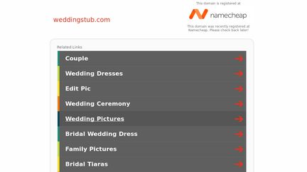 Wedding Stub
