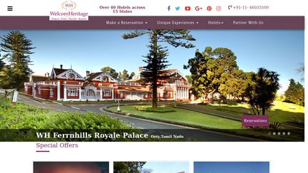 WelcomHeritageHotels.in