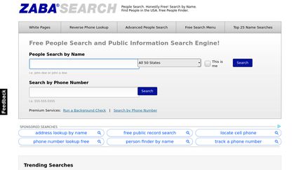 Zaba Search